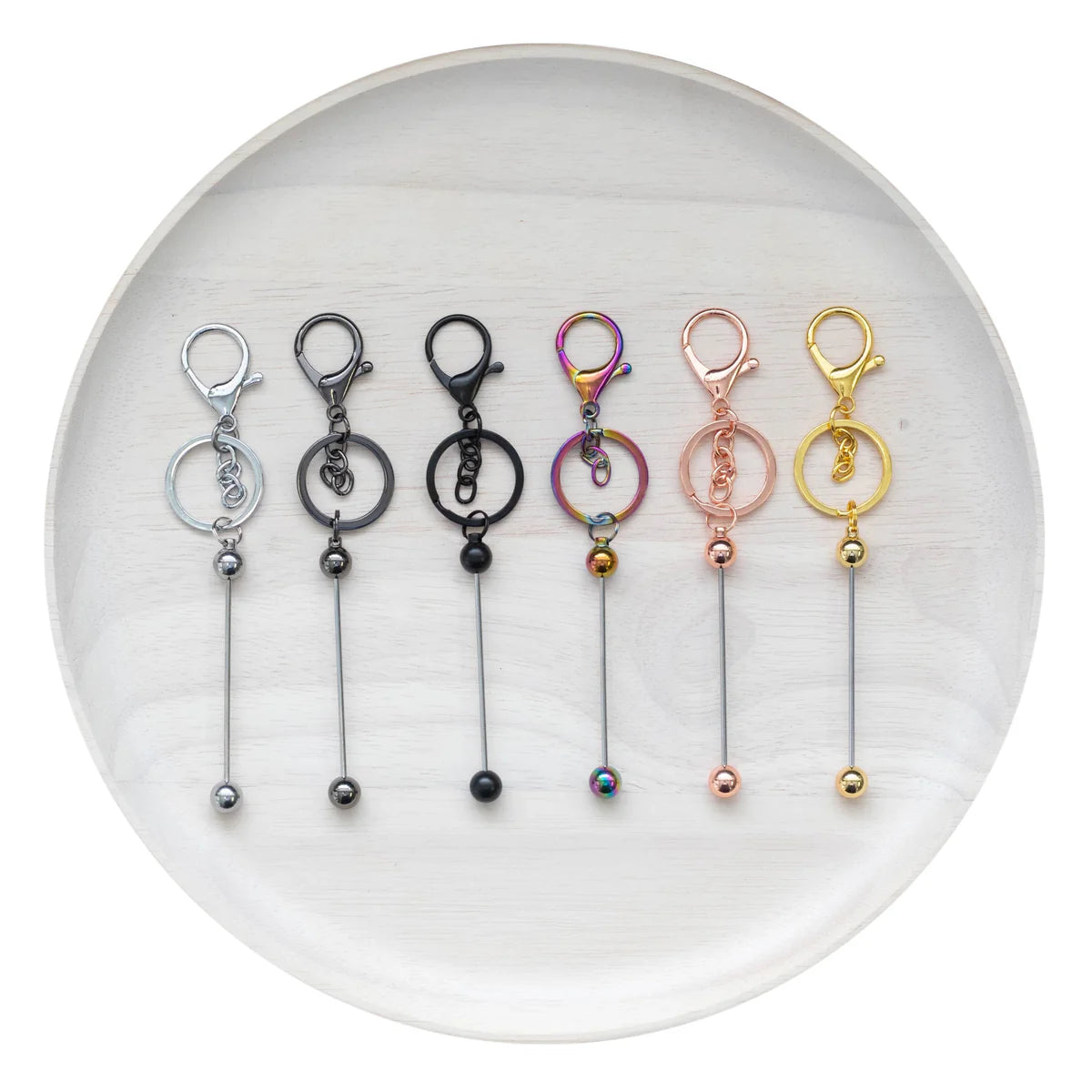 beadable keychain