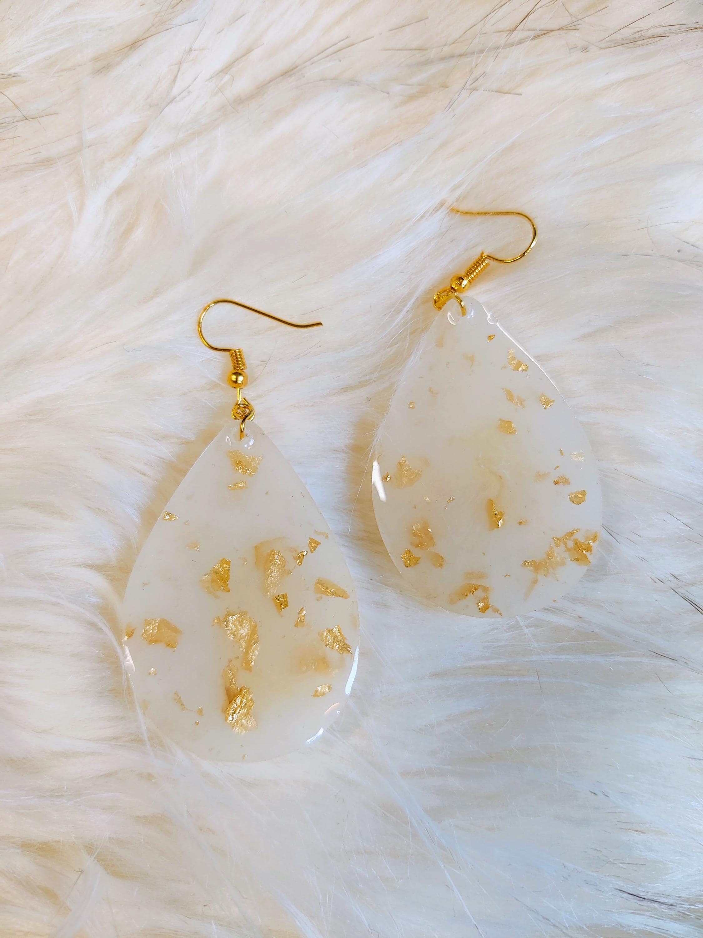 resin earrings